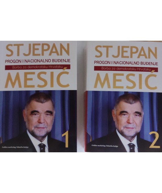 Knjiga Progon i nacionalno buđenje, Stjepan Mesić, nakladnik Golden marketing